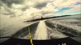 wakeskating with seadoo