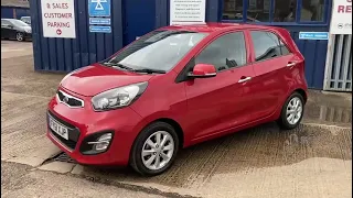 KIA PICANTO 1.0 2 5d 68 BHP 2011(61) 40,887 Miles.