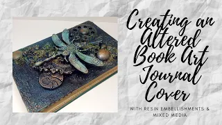 Creating an Altered Book Art Journal Cover