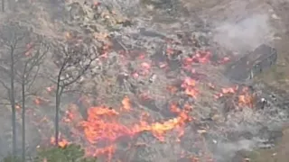 Illegal burning during drought