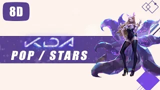 (8D Audio) K/DA - POP/STARS ft.(G) I-DLE, Madison Beer & Jaira Burns | with Lyrics