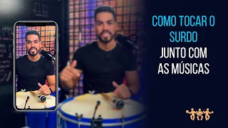 🔴 LIVE #1 - COMO TOCAR O SURDO JUNTO COM AS MÚSICAS!