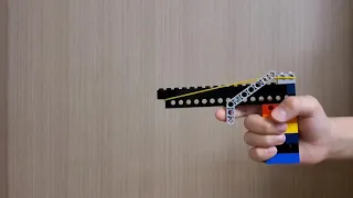 How to make a lego gun that shoots
