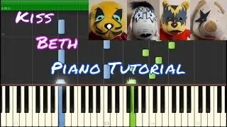 Beth - KISS - Piano Tutorial