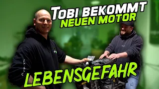 Tobi bekommt seinen neuen Motor: Lebensgefahr! I Vlog #18