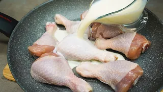 Kochen Sie das Huhn auf diese Weise und das Ergebnis wird erstaunlich sein! Knusprig!