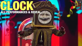 The Masked Singer Grandfather Clock: All Clues, Performances & Reveal