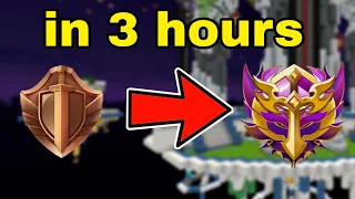 How I Got Dragon Hunter Rank in 1 HOUR In Bed Wars (Blockman Go)