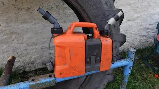 Husqvarna combi fuel can spout repair