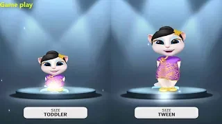 My Talking Angela Baby VS Kid SIZE Gameplay