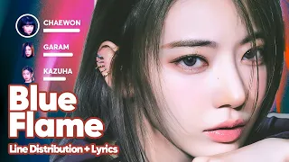 LE SSERAFIM – Blue Flame (Line Distribution + Lyrics Karaoke) PATREON REQUESTED