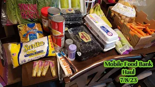 Mobile Food Bank Haul 7/8/23