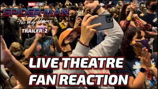 SPIDER MAN NO WAY HOME TRAILER 2  || THEATRE REACTION || WITH TOM HOLLAND