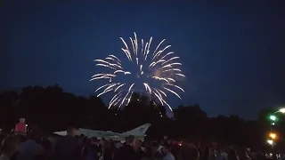 Салют в Гродно в День Независимости