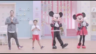 Namaste Step | Stay Fit with Mickey and Minnie | Disney India