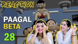 PAAGAL BETA 28 REACTION | Jokes | CS Bisht Vines | Desi Comedy Video | School Classroom Jokes