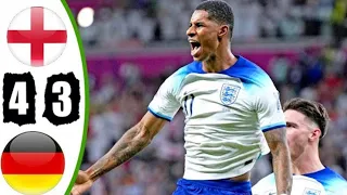 Germany vs England 4-3 Highlights & All Goals 2023 HD