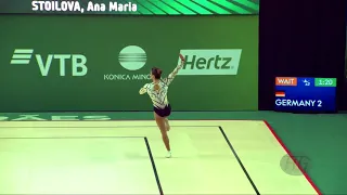 STOILOVA Ana Maria (BUL) - 2018 Aerobic Worlds, Guimaraes (POR) - Individual Women Qualifications