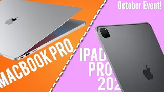 Apple October Event Leaks! iPad Pro 2022 - MacBook Pro - iPadOS 16.1 Release!