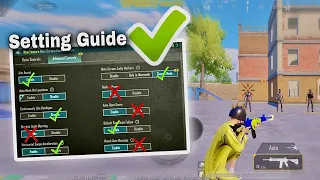Best Important Settings Guide in Update 2.5  ✅| PUBG MOBILE