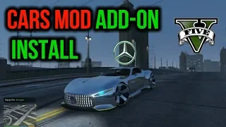 How to Install CAR Mods in GTA 5 !!!*Mercedes Benz AMG VISION GT*