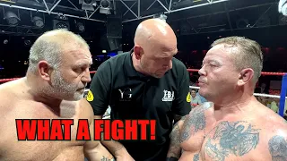 Fighting in Their Late Fifties! Darren Covill v Paul Stockton - The Rematch! Brutal Battle!