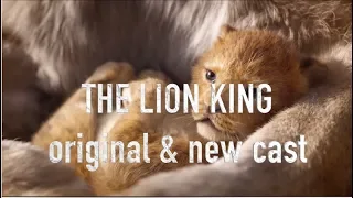 The Lion King Cast: original vs new live-action remake