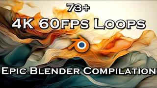 73 +  Looping Animations for Daily 3D Inspiration || Blender Tutorials Available!