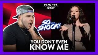 First Time Reaction FAOUZIA You Don't Even Know Me (OMG, IN LOVE!) | Dereck Reacts