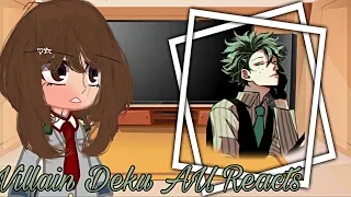 Villain Deku AU Reacts || DekuBaku || TogaBaku siblings || Gacha sisters