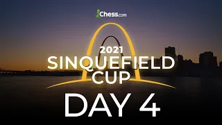 Dominguez Takes on Tournament Leader Caruana | Sinquefield Cup 2021