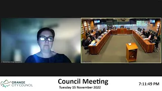 15 November 2022 - Council Meeting Live Stream