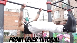 Tutorial de Front Lever 2.0 (Street Workout/Calistenia)