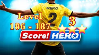 Score hero 2 level 186 -187 | 3 Stars | Score hero 2 level 187 | Walkthrough challenge | FRF | frf