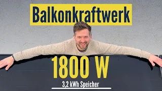 Balkonkraftwerk mit 3,2 kWh Speicher: Stromkosten sparen mit Anker SOLIX All New Solarbank Dual