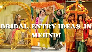 mehndi bridal entrance| bridal entrance ideas in mehndi ceremony #entrance