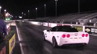 Stock 2010 Chevrolet Corvette ZR1 Drag Racing 1/4 Mile