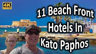 We Visit the Best Beach Front Hotels of Paphos, Come join us