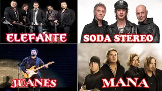 ROCK EN ESPANOL 80 Y 90 - MANA - ELEFANTE - JUANES - SODA STEREO - HOMBRES G