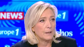 Marine Le Pen sur la loi immigration : "Des arguments pour, des arguments contre"