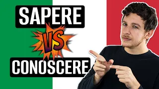 Sapere o Conoscere In Italiano? (Sub ITA) | Imparare l'Italiano