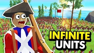 SPAWNING INFINITE UNITS IN RISE OF LIBERTY (Rise of Liberty Funny Gameplay)