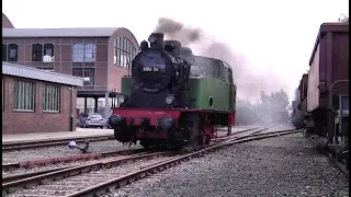 Dampflok Anna in Aktion - Steam locomotive Anna in action - アクションで蒸気機関車 [HD1080p]