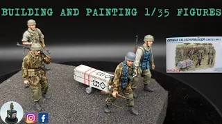 Figure painting tutorial 1/35 scale - German Paratroopers step-by-step guide