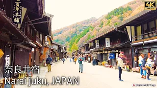 Naraijuku｜Walking in a Japanese inn town for 400 years/Stay at a ryokan｜🇯🇵Japan Travel Vlog
