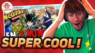 Ma réaction sur " My Hero Academia (S2) EN 7 MINUTES " de RE: TAKE