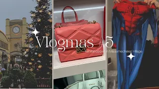 Kerstshoppen in Maasmechelen Village 🎄🎁 | Vlogmas #5