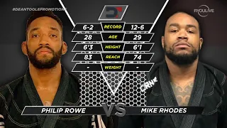 Phil Rowe vs Mike Rhodes Super Fight