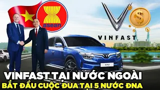 Nước đi tiếp theo của Taxi điện VinFast tại nước ngoài , Bắt Đầu Cuộc Đua Tại 5 Nước Đông NamÁ