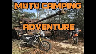 CRF250L Rally & KTM500 Moto Camping Off Road Adventure